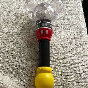 Disney Parks Mickey Mouse Light Up Bubble Wand Blower.